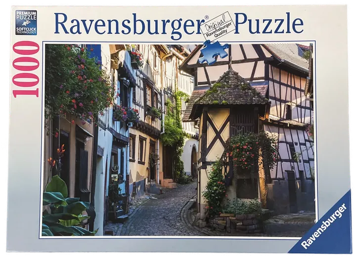 Ravensburger Puzzle - Eguisheim im Elsass - 1000 Teile - Nr. 15 257 5 - Bild 1