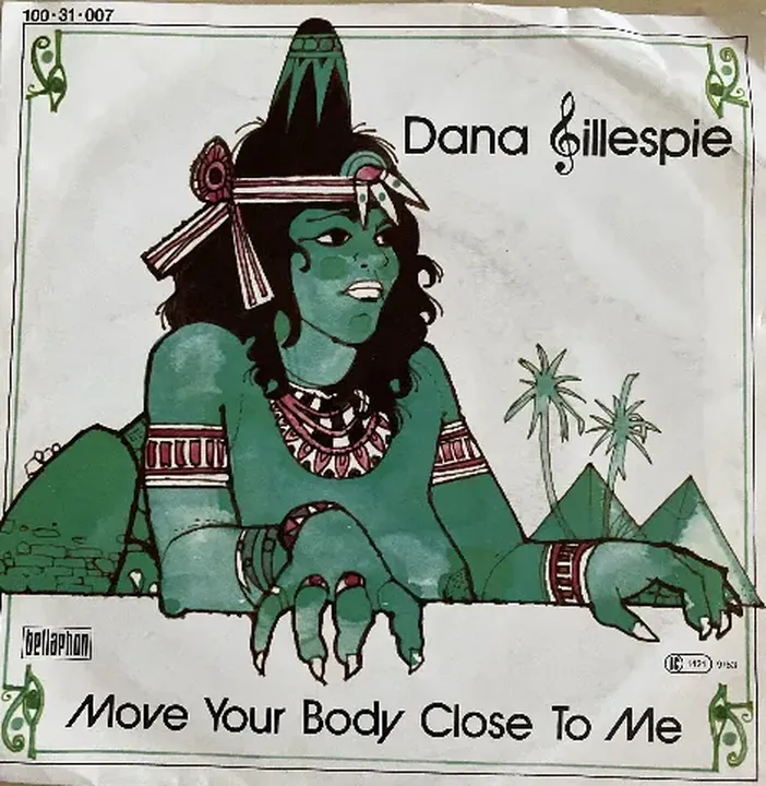 Singles Schallplatte - Dana Gillespie - Move your body close to me - Bild 2