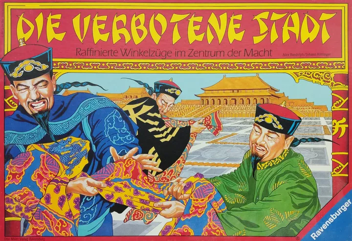 Die verbotene Stadt - Vintage Gesellschaftsspiel - Ravensburger  - Bild 1