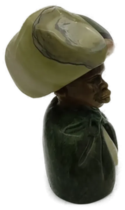 Afrikanische Frau Steinskulptur von P. Kgaile - Bild 2