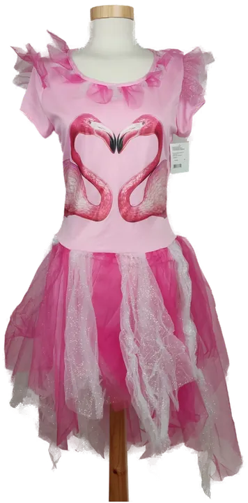 Fasching Flamingokleid – Gr. M - Bild 1