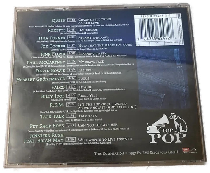 Top Pop - 14 Pop Hits - CD - Bild 2