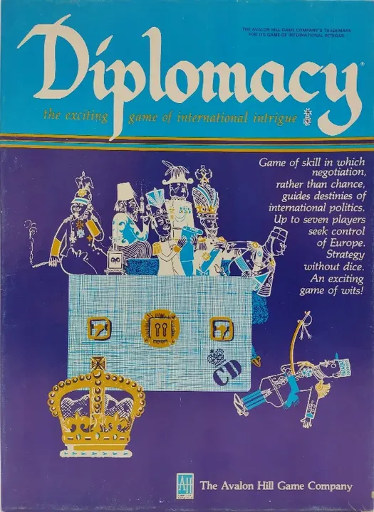 Diplomacy - Strategiespiel, The Avalon Hill Game Company - Bild 1