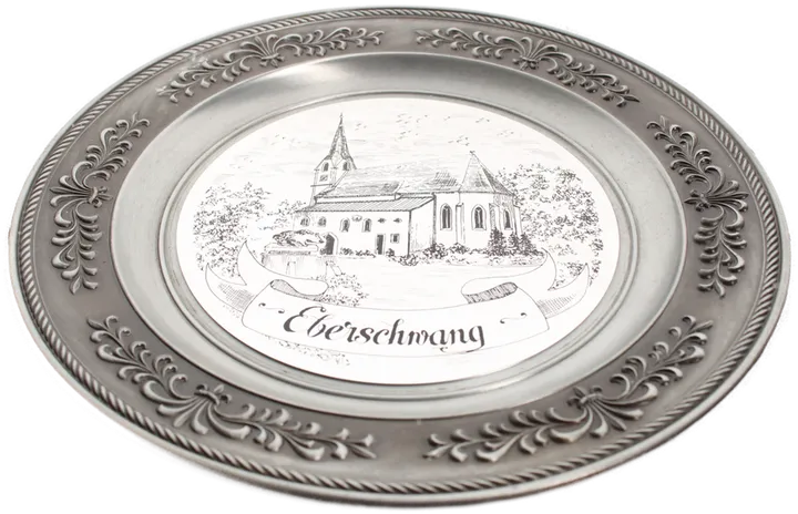 Dekorativer Zinnteller – 
