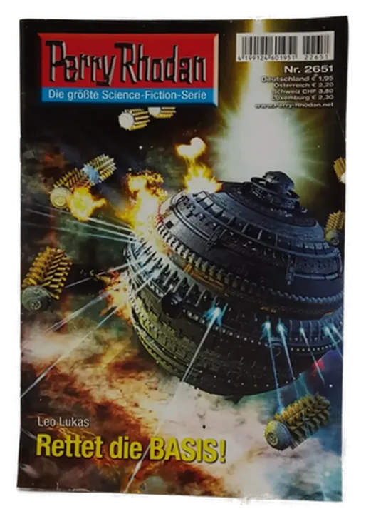 Romanheft Perry Rhodan Rettet die BASIS! Erstauflage Nr.2651 - Bild 1