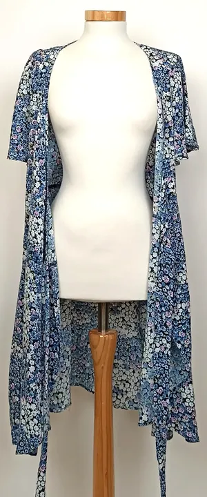 17&Co Midi Wickelkleid geblümt Gr. XL - Bild 3