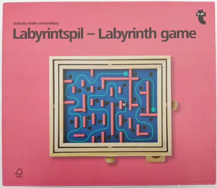 Labyrinth Spiel - Geschicklichkeitsspiel  - Bild 1