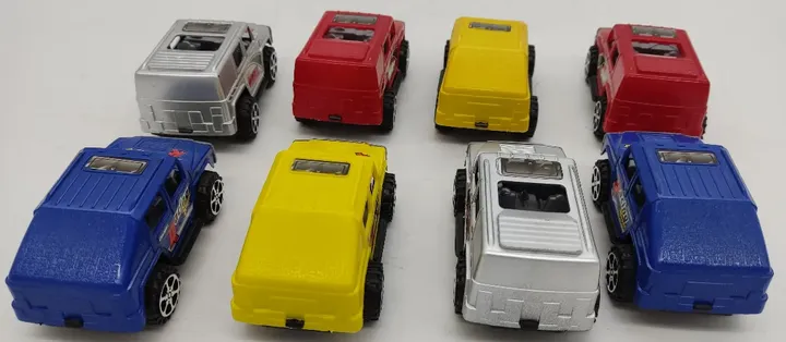 8 Spielzeugautos Jeep - Bild 6