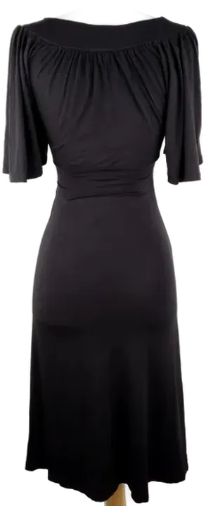 Kleid 'Clockhouse', kurzarm mit Rundhalsausschnit, schwarz, Größe XS - Bild 3