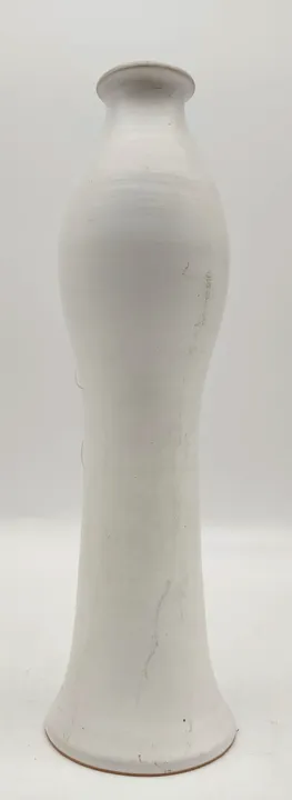 Vase aus Ton mit Blumenmuster - Bild 2