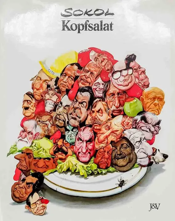 Buch/Bildband Kopfsalat von Sokol 1987 - Bild 2