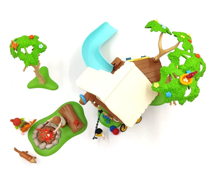 Playmobil Abenteuer-Baumhaus mit Rutsche 71001  - Bild 7