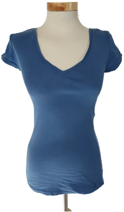 Tally Weijl Damen T-Shirt Blau - S/36 - Bild 1