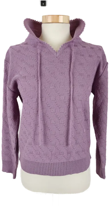 Damen Pullover Langarm lavendel - XL/42 - Bild 1