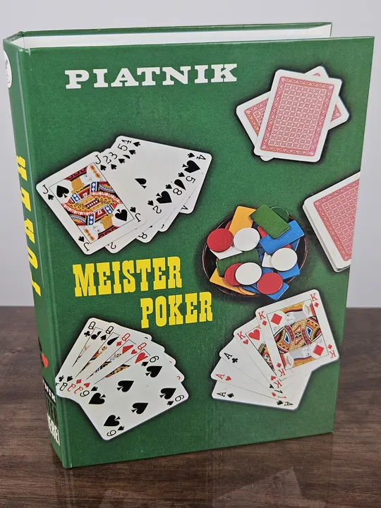 Meister Poker - Vintage Kartenspiel - Piatnik - Bild 1