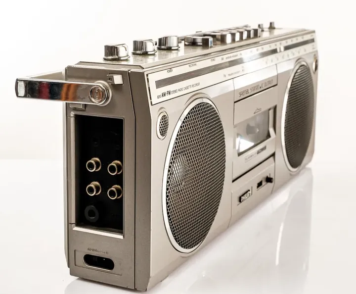 Philips D8310 Stereo Radio Cassetten Recorder  1983 - Bild 4