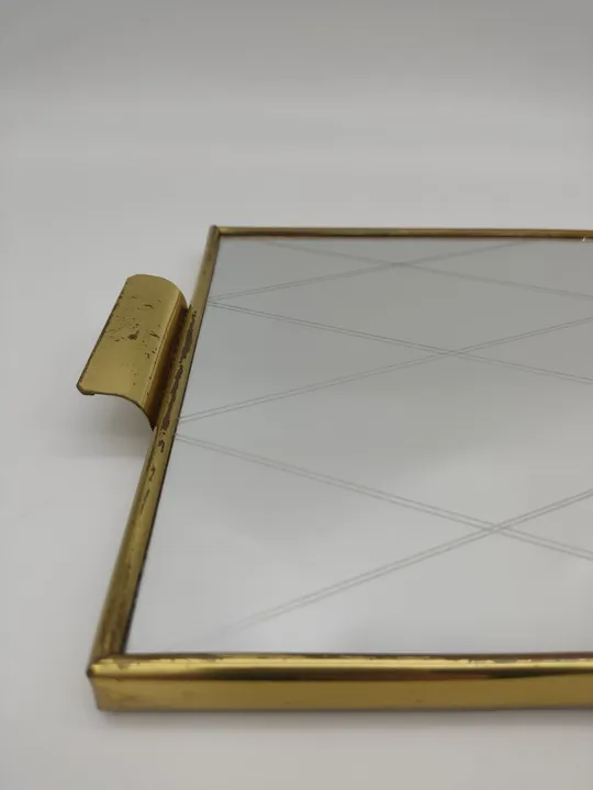 Vintage Spiegel-Tablett aus den 50er-Jahren - Bild 4