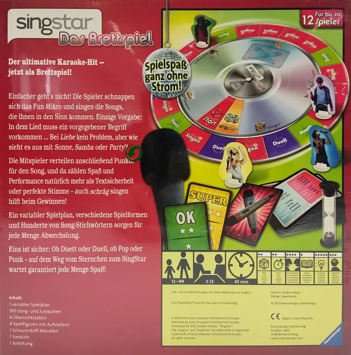 singstar - Das Brettspiel - Ravensburger  - Bild 2