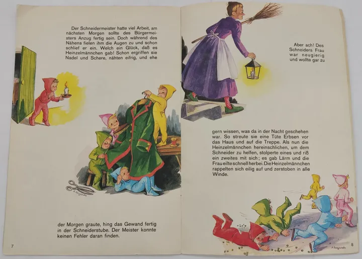 Märchen 4 Stück Vintage-Hefte mit Illustrationen von J. Lagarde aus Belgien 70/80 Jahre - Bild 3