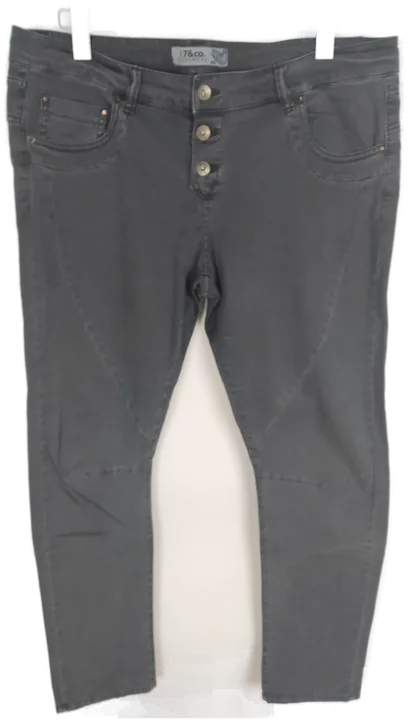 Brand Heritage 17&Co. Damen Stretch-Jeans, dunkelgrau, Größe 40 - Bild 1