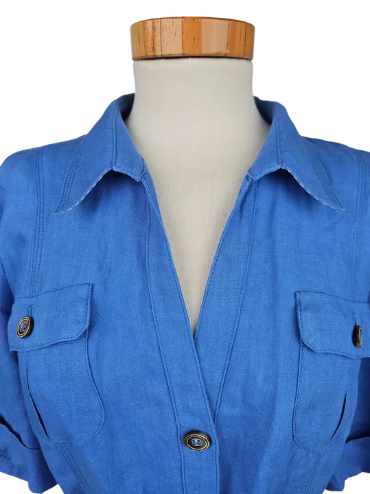 Schneiders Salzburg Damen Kleid, blau - Gr. M - Bild 4