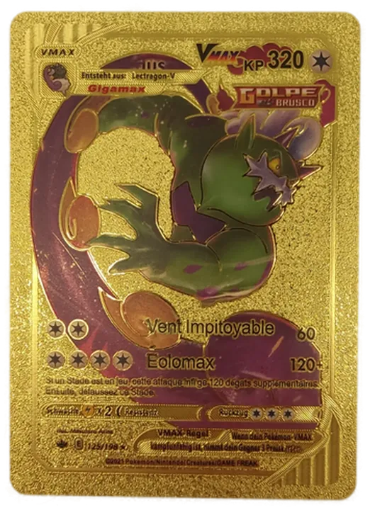 Pokémon Sammelkarte Goldfolie Vmax Vmax - Bild 1