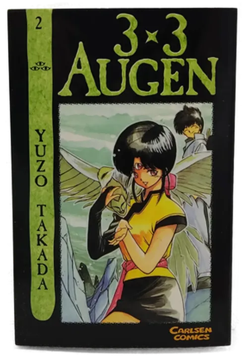 Buch Carlsen Comics Yuzo Takada 3x3 Augen Band 2 / Manga  - Bild 1