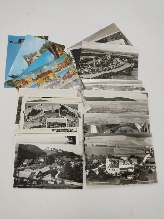 Konvolut alte Ansichtskarten aus Oberösterreich 38 Stück gelaufen - Bild 2