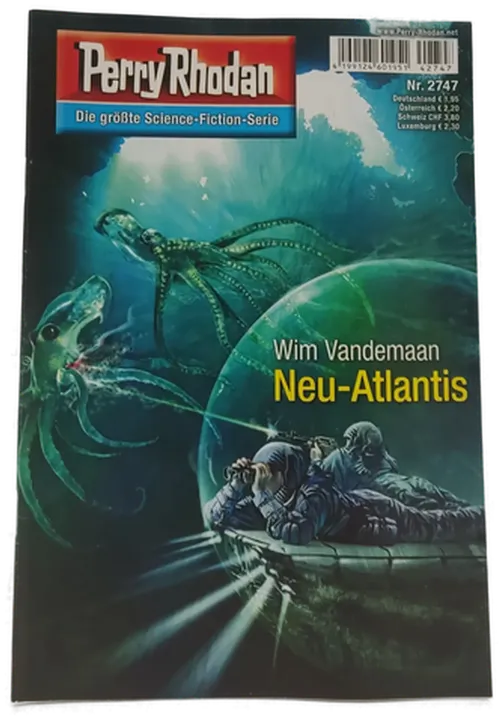  Romanheft Perry Rhodan Neu-Atlantis Erstauflage Nr. 2747 - Bild 1