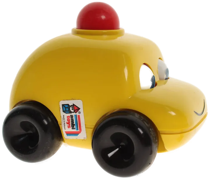 Ambi Toys „Baby’s First Car“ – Gelbes Babyauto mit Klingelfunktion – Vintage - Bild 2