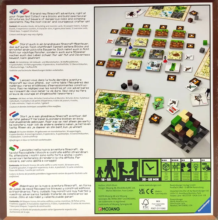 Minecraft Builders & Biomes - Gesellschaftsspiel - Ravensburger  - Bild 2