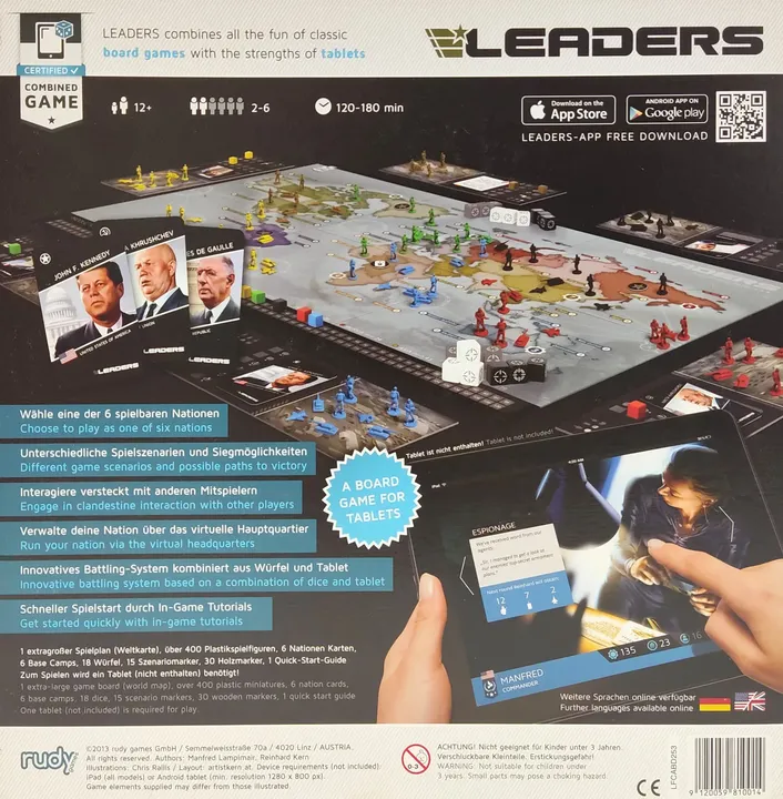 Leaders - Brettspiel für Tablets - rudy games  - Bild 2