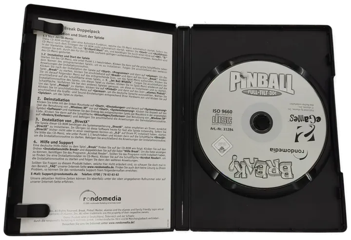 PC Game CD-ROM Pinball Full-Tilt 3D! und Break! - Bild 3