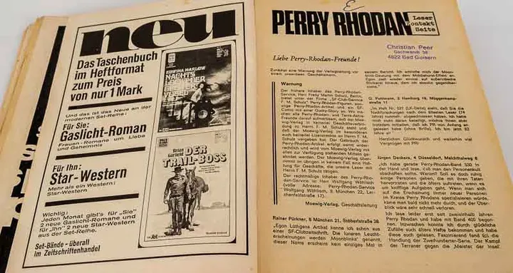 Perry Rhodan (Moewig) 1. Auflage Nummer 550 - 561 - Bild 3