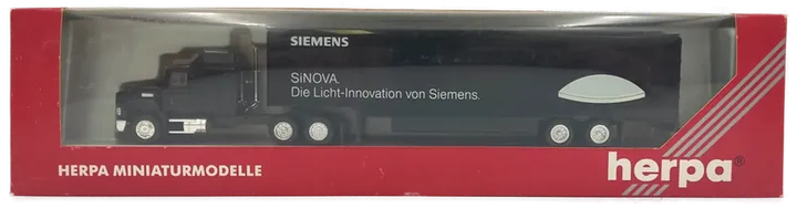 Herpa Miniaturmodell Sattelzug Siemens SiNOVA - Bild 1