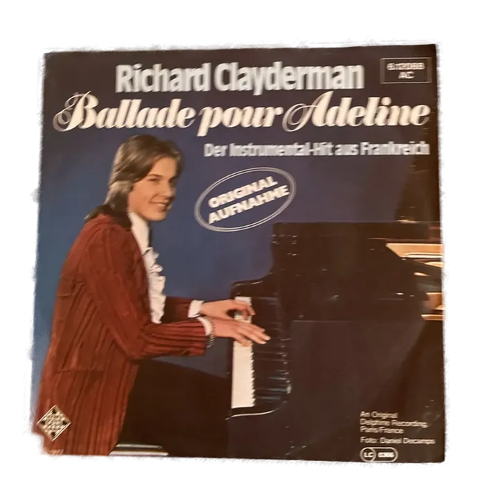 Sigles Schallplatte - Richard Clayderman - Pallade pour Adeline - Bild 2
