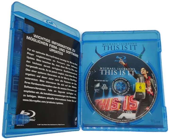 Blu-ray Disc Michael Jackson's 