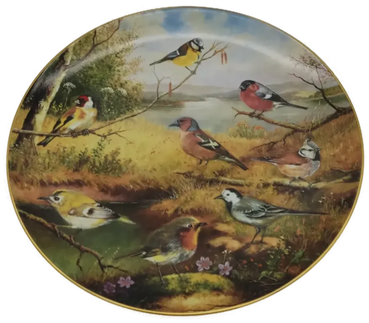 Karl-Hans Boese Sammelteller - Unsere kleine Vogelwelt - D/25.5 cm - Bild 3