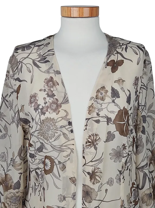 INDIA Damen Cardigan, beige - Gr. M  - Bild 3