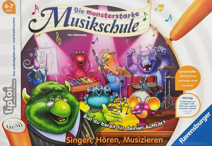 tiptoi® Die monsterstarke Musikschule - Ravensburger - Bild 1