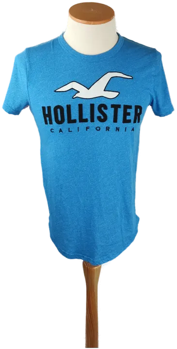 Hollister Herren T-Shirt XS Türkisblau - Bild 4