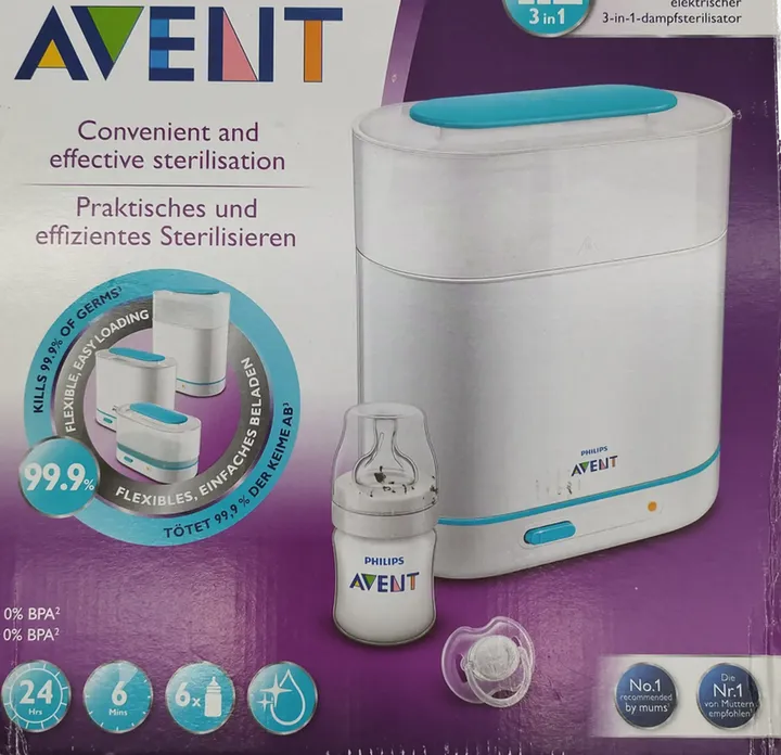 Philips Avent 3 in 1 Dampfsterilisator - Bild 1