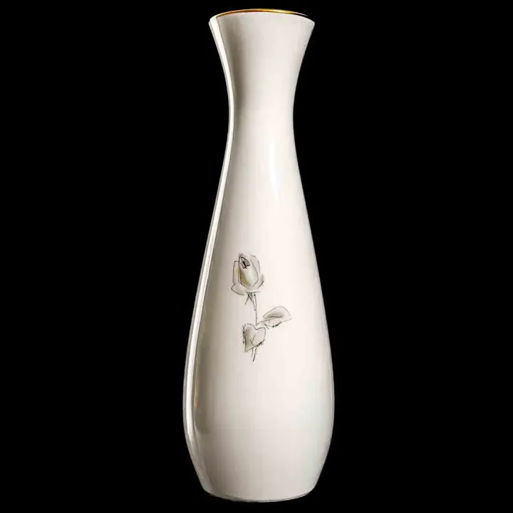  Hutschenreuther Vase und Platte oval, Selb - Bild 6