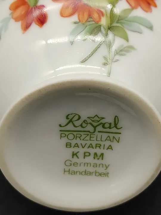 Royal Porzellan Bavaria KPM Blumenvase klein  - Bild 4