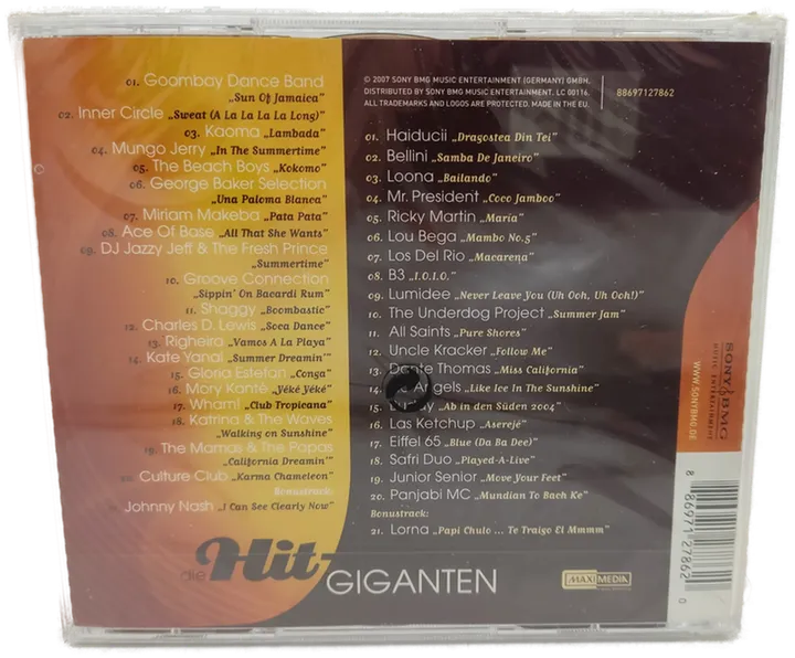 2 CD's die Hit-Giganten Sommerhits - Bild 3