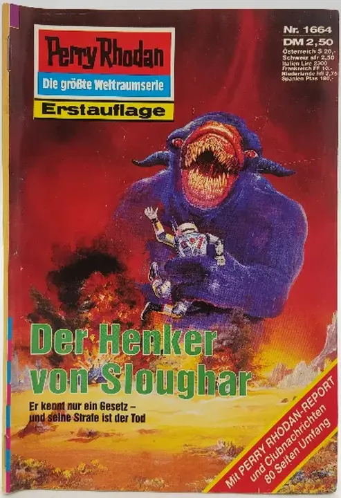  Romanheft Perry Rhodan Erstauflage Nr.1664 - Bild 2