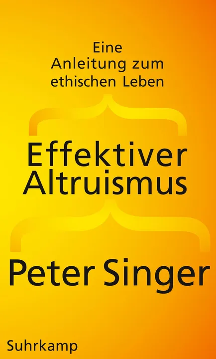 Effektiver Altruismus - Peter Singer - Bild 1