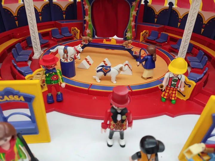 Playmobil Zirkus, Zirkuskapelle mit 4 fach Soundmodul, Hundezirkus, Artisten und Zauberkünstler - Bild 9