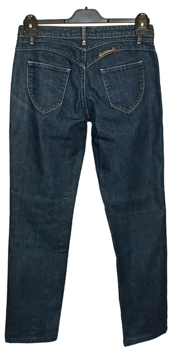 Trussardi Jeans Damen Jeans dunkelblau Gr. UK 27 - Bild 2