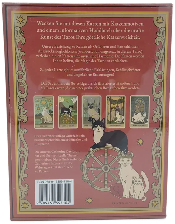 Tarot Mystische Katzen: 78 Tarotkarten und Handbuch - Bild 2